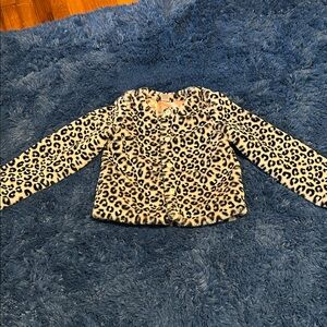 Gymboree Leopard Print Kids Fleece Jacket